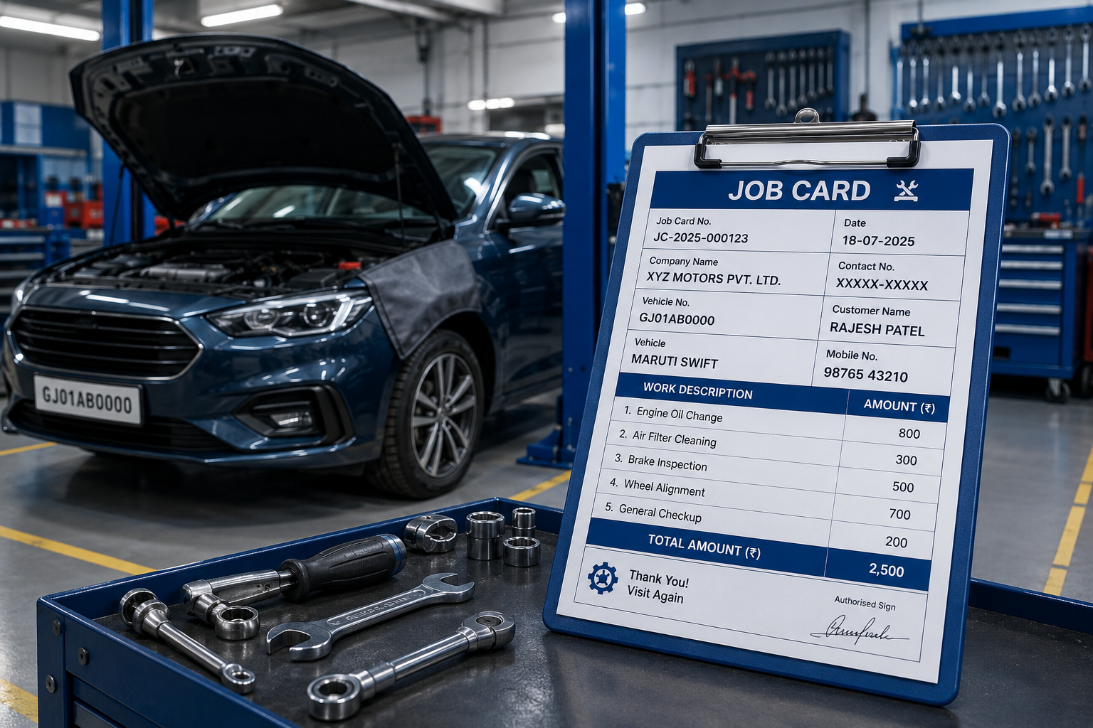 Workshop Dashboard